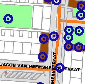 Plattegrond Heemskerckstraat