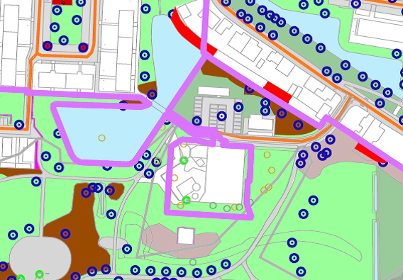 Plattegrond Kennedyschool